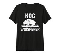 Hog Whisperer Wild Animals Hunting Boar Hunter Premium T-Shirt