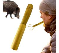 Hog Whistle,Boars Attracting Whistle - Attracting Wooden Portable Imitation Sound Hog Call Tool for Men Women Adults Hunting Outdoor