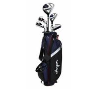 Hogan Golf FTS Junior Boys Golf Clubs Set with Bag (Navy, 9-12 Years, Right)