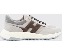 HOGAN Hyperlight Sneakers in Calfskin and Suede with Contrasting Logo - Size: 5½ - male