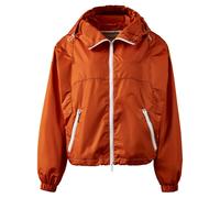 Hogan panelled hooded windbreaker jacket - Orange S
