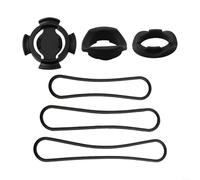 HOgardenME Bike Computer Holder For Polar V650 M450 M460 Mount With 3 Size Straps For Secure Handlebar Fit