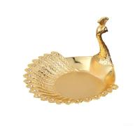 HOgardenME Decorative Peacock Candy Bowl Ideal for Serving Sweets at Any Celebration