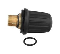 HOgardenME Replacement Safety Lock Cap with Valve and Black O-Ring for Karcher Steam Cleaner Models 4.590-105.0, SC1, for sc2, for sc3 Series, Seal Accessory