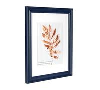 Hogaryo Navy Blue 11x14 Picture Frame, Display Pictures 8x10 with Mat or 11x14 Without Mat, Wall Hanging Photo Frame, 1 Pack