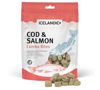 Hogdseirrs Icelandic+ Cod & Salmon Combo Bites Fish Dog Treat 3.52-oz Bag