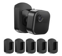 HOGEE 5 Pack Blink Camera Mount, No Drill, No Screws, Wall Mount Bracket, Adhesive for Blink Outdoor 4 / Indoor / Mini / Mini 2 Cameras, Easy to Install (Black)