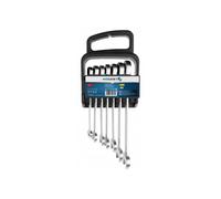 Combination Ratchet Spanners Set 7 pcs 10-19 mm Germany Quality HT1R397 Hogert