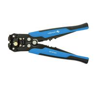 HÖGERT TECHNIK Automatic Wire Stripper and Cutting Pliers 205mm 0.2-6mm² with Cutting Function, Crimping Pliers 24-10 AWG, Adjustable Length, Non-Slip Handle