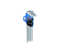Högert Technik - Torx Set Key I Torx Screwdriver Set of 9 I Sizes T10 to T50 I Made of Chrome Vanadium Steel I Resistant to Deformation and Abrasion I HT1W818 - Silver