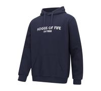 Hoggs of Fife Annan 1888 Hoodie - Navy 60% cotton, 40% polyester, Fleece brushed back