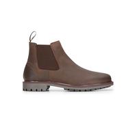 Hoggs of Fife Banff Chelsea Boot/Mens Dealer Boots Full Grain Leather, Breathable Slip on Design (Brown Size 47)