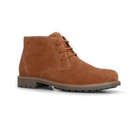 Hoggs of Fife CLAYTON CHUKKA BOOT COFFEE SUEDE - Full-grain waxy leather uppers, Breathable, removable, cushioned insoles