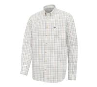 Hoggs of Fife Inverness Tattersall Shirt - Navy/Olive - 3XL