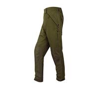 Hoggs of Fife Kincraig W/P Field Trousers Olive Green - Two-tone Shell fabric: 85% micro polyester 15% nylon honeycomb, Treated with DWR