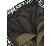 Hoggs of Fife Kinloch Technical Tweed Breeks Autumn Bracken - Fully Lined, Tailored with Front Pleat, Two jetted Pockets Brown