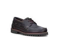 Hoggs of Fife Kintyre Rugged Moccasin - Chestnut Euro 44 Euro 44 Casual Shoes
