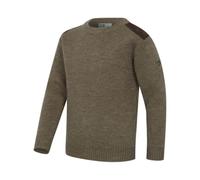 Hoggs of Fife Melrose II Crew Pullover - Meadow Green Marl XXX-LargeXXX-Large