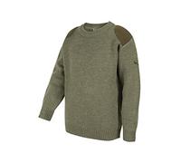 Hoggs of Fife Melrose Junior Hunting Pullover 9-10 Years Green 9-10 Years Green