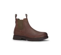 Hoggs of Fife - Men's Waterproof Dalmeny Chelsea Boots/Classic Dealer Boots/country boots, Mens boots, Chelsea boots for men, genuine Oiled Leather - Brown 46