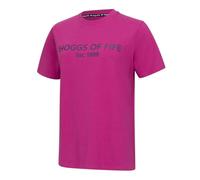 Hoggs of Fife Stella Printed T-Shirt - Berry 95% cotton, 5% elastane, Single jersey construction for a smooth fit