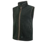 Hoggs of Fife Stenton Technical Fleece Gilet - Pine Green Small Green Small