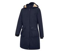 Hoggs of Fife Walker Ladies Long Coat - Navy