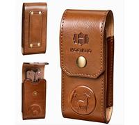 HOGIKUO Leather Multitool Sheath，Multi Tool Holster for Leatherman, Gerber, SOG and Similar Folding Tools 4" to 4.5"