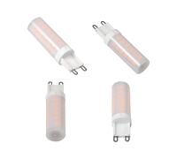 HOGJIM Jiaxu lighting 4Pack LED Light Bulb G9 0.5W PC Ceramic Paint 10lm 36 * 2835 SMD AC 220-240V 1300-1700K 360 degree [Energy Class A] Flame Lamp Household bulbs