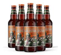 HOGS BACK BREWERY | Brooklands Goldstar Beer | Hoppy Golden English Ale named in honour of the medals from the famous Surrey motor racing track | 4.4% | 12 x 500ml | bottles