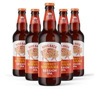 HOGS BACK BREWERY Surrey Nirvana Session IPA Beer | Refreshingly Light India Pale Ale | Brewed with home-grown Cascade hops | 4.2% | 8 x 500ml | Bottles