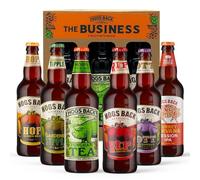 HOGS BACK BREWERY The Business Bottled Beer Gift Set | A Mixed Selection of Traditional Real Ales including Bitters, IPAs and Dark Beers | 6 x 500ml | Bottles | Perfect Birthday Present or Gift