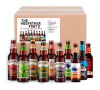HOGS BACK BREWERY The Hogfather Bottled Beer Selection Gift Set | With our award-winning Traditional English Ale, Bitter, Dark ale, IPA & Craft Lager | 16 bottle mix | Perfect Birthday Present or Gift
