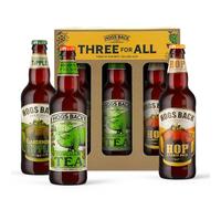 HOGS BACK BREWERY Three for All Bottled Beer Selection Gift Set | Classic Mixed Ale & Bitter Pack including Traditional English Ale | 3 x 500ml bottles | Perfect Birthday Present or Gift