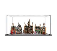 Hogsmeade Village Acrylic Display Case for Lego 76457, Clear Dustproof Storage Box (Model Not Included) (Mirror 2MM)