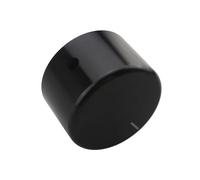 hogtnd Alloy Volumes Knob Cap 35X22mm for Soundbar, Black | Metal Easy Rotate Control for Stereophonic Devcies with Ergonomic Grip and Durability Design