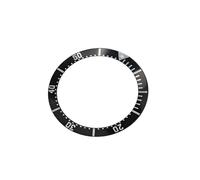 hogtnd Aluminium Ceramic Bezels for Diving Watches, Improved Readability in Light, Scratch-Resistant Properties, 38 mm 30.5 mm for Daily Use Ceramic Diving Bezels, one size, As described