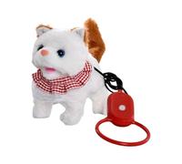 hogtnd Automatic Meowing Plush Toy That Walks for Toddler Comfort Learning Electric Walking Cats Toy