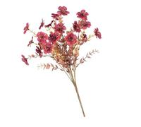 hogtnd Beautiful Violet Flower Sprays with Multiple Flowers, Decorative for Seasonal Wedding Parties, Seasonal Flower Arrangement Decoration