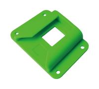 hogtnd Bicycle Front Wheel Carrier Adapter, Bicycle Front Mount, Plastic Bags Rack Mounting Base for Folding Bicycle Carrier, Block Mount