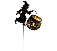 hogtnd Cauldron Witch Yard Accent Light