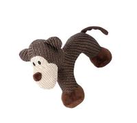 hogtnd Chew Resistant Squeaky Chew Toy for Small Dogs with Built-in Beautiful Sound Design and Teeth Cleaning for Entertainment, Indoor and Outdoor Squeaky Toy
