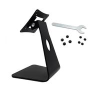 hogtnd Desktop Monitor Mount, Black | Freestanding Metal Stand, 75 / 100mm Pattern Fit, Screen Position Control, Workstation