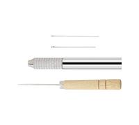hogtnd Doll Hair Rooting Device Rooted Needle Wood Handle Design Transplanting Tool for Beginners Expert Crafting Use Rooting Tool