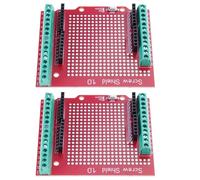 hogtnd Durability Metal Prototyping ProtoShield V1.0 Expansion Board with Multiple GPIO Ports for Various Development Projects Clean Model Protect