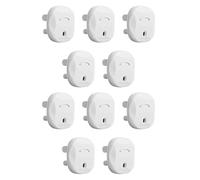 hogtnd Easy installation of the socket protectors by simply pressing to quickly remove for parent comfort in any household space with universal socket cover
