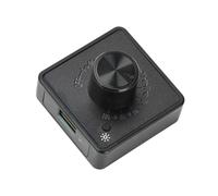 hogtnd Fan Speed Controller, 4-Wire Backlit Design, 5V-12V Voltage Input, PD60W, Fast Charging, Compact Size, Fan Speed Control