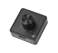 hogtnd Fan Speed Controller, 4-Wire Backlit Design, 5V-12V Voltage Input, PD60W, Fast Charging, Compact Size, Fan Speed Control