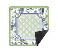 hogtnd Gentle Feel Diatom Mud Mahjong Board Protector that Stays in Place and Reduces Sound Interference When Playing Portable Foldable Mahjong Mat