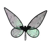 hogtnd Halloween Spiderweb Fairies Costume, Black Black edging
